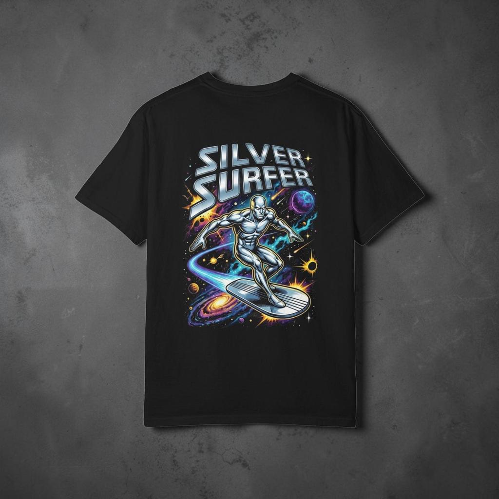 Silver Surfer T-Shirt – Retro Marvel Comics Fan Tee