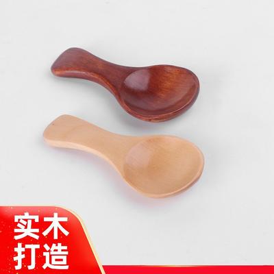 8/1 шт. Мини деревянные ложки кухонные ложки для специй, приправ, кофе, чая, сахара, чайные ложки для детей с короткой ручкой деревянные совки домашняя посуда