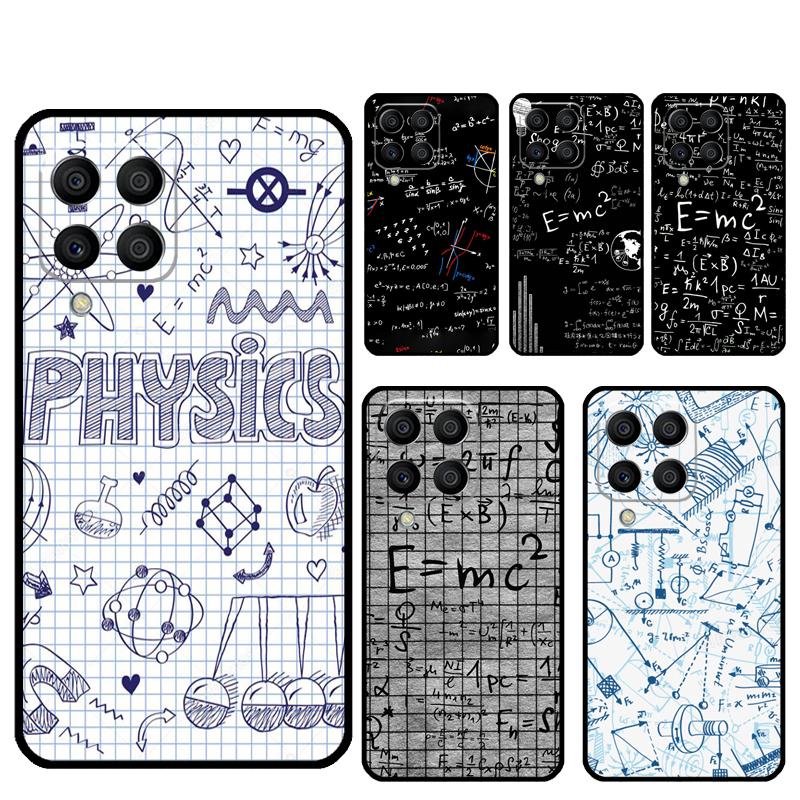 Physics Math Formula Equation For Samsung Galaxy M13 M33 M53 M16 M06 M12 M14 M15 M35 M55 M34 M54 M21 M31 M11 M32 M52 Case