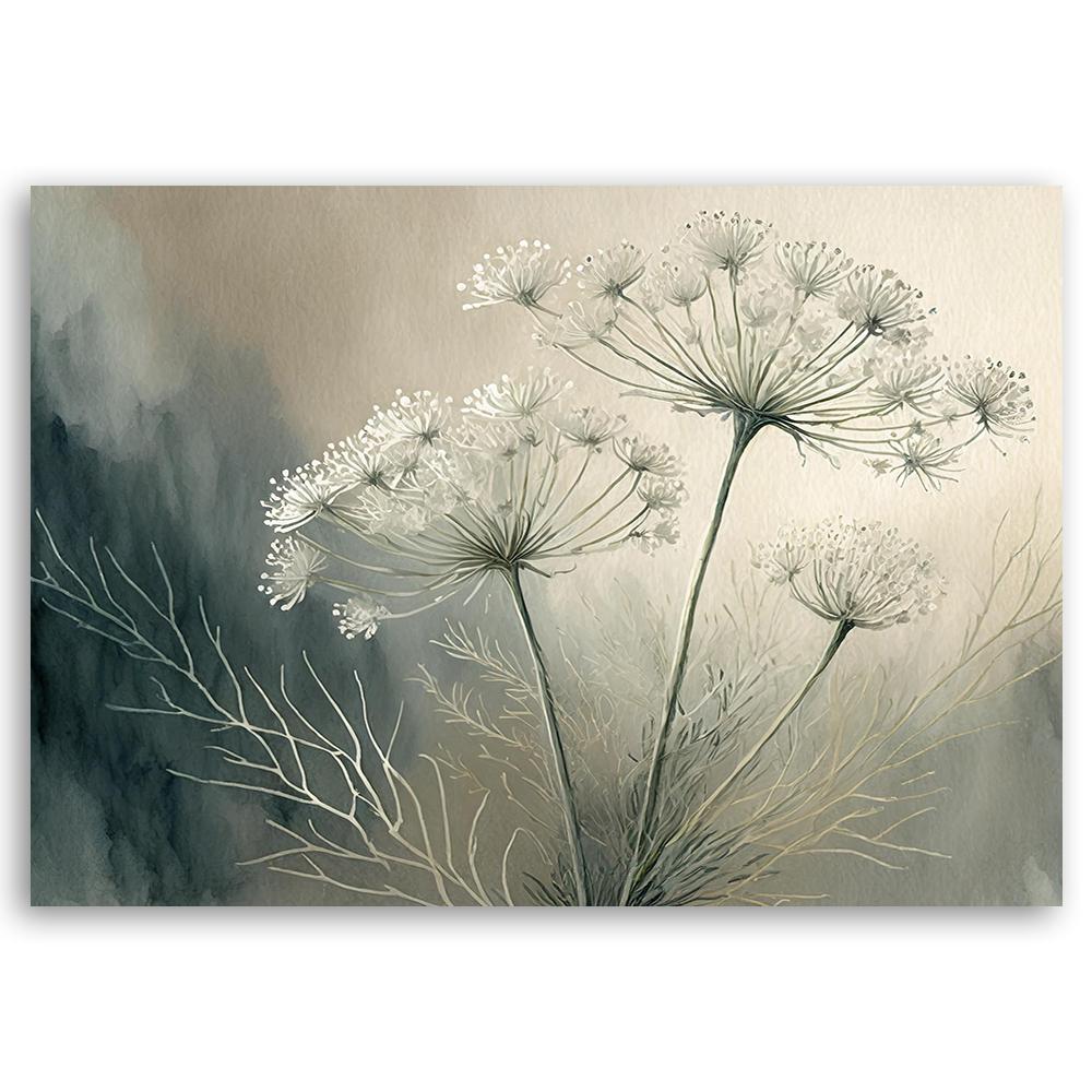 Canvas Print, Plant Botanical Abstraction