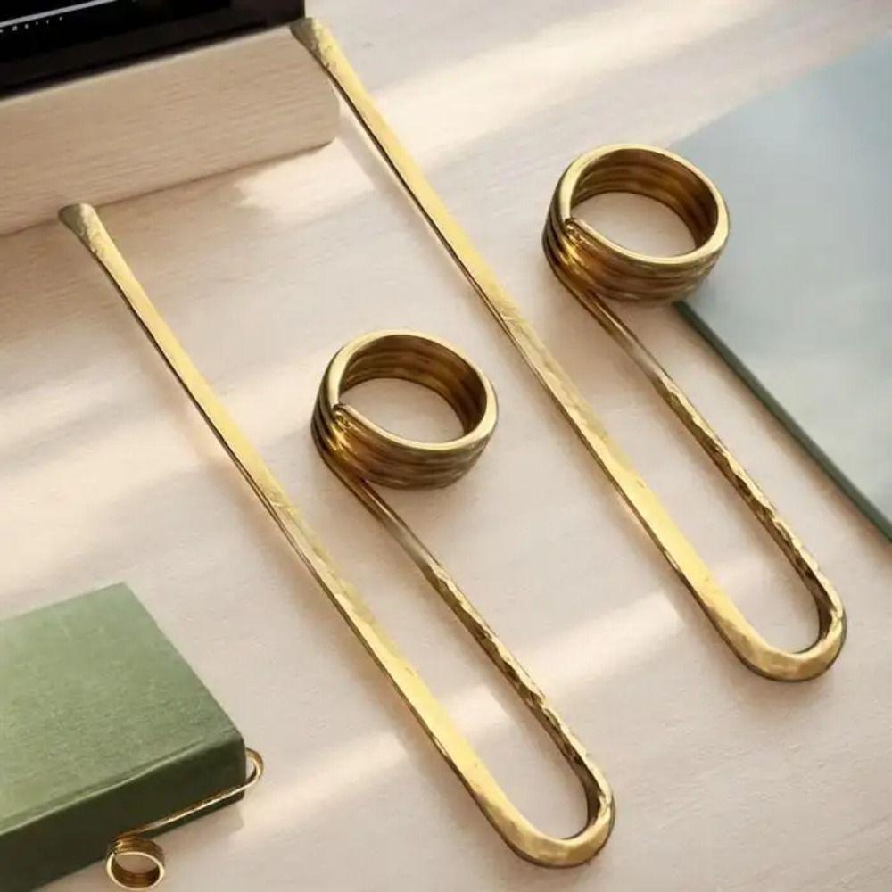 Exquisite Metal Book Holder Portable Thumb Book Page Holder For Book Lovers