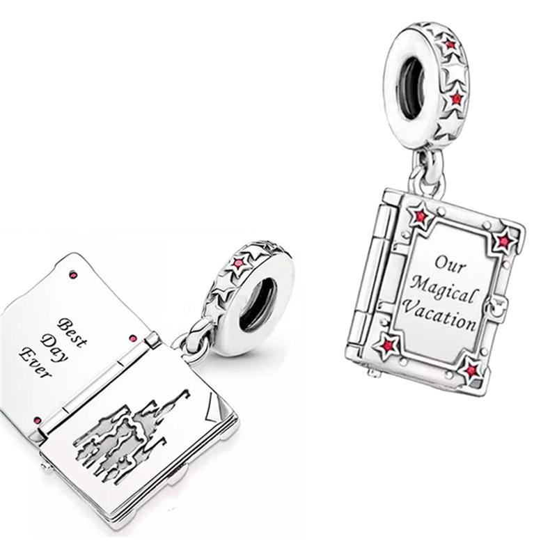 New Copper Learning Supplies Laptop Guitar Drawing Board Exquisite Charm Beads Fit For Original Bracelets Diy Women'S Jewelry