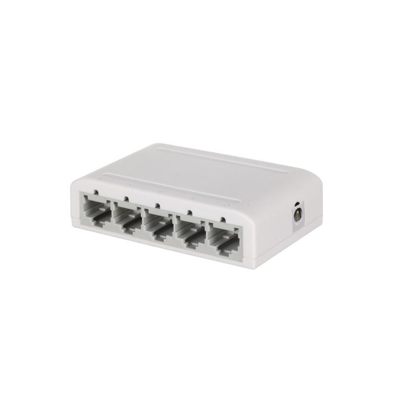 5 портов/8 портов 100 Мбит/с Ethernet Быстрый коммутатор Rj45 Многопортовый коммутатор данных Сетевой смарт-хаб Интернет Инжектор Адаптер