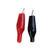 20 шт., красный, черный, мягкий пластиковый испытательный зонд, зажимы типа «крокодил», тестовый зажим «крокодил»