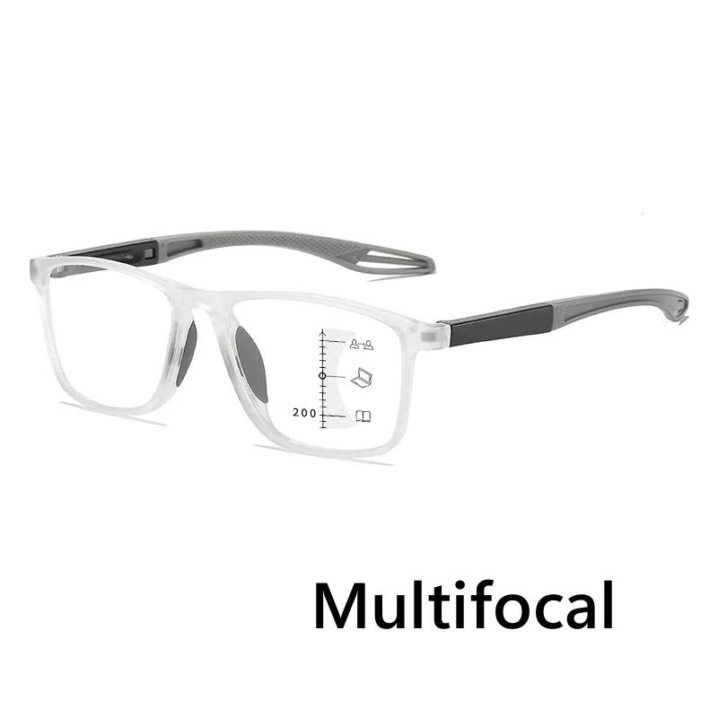 Винтажные мультифокальные очки для чтения TR90 для женщин и мужчин, блокирующие синий свет, защитные очки для глаз, сверхлегкие очки унисекс