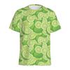 Summer Round Neck Fruit Lemon Pattern 3D Print Top Fashionable Casual Short Sleeved Men's and Women's Unisex T-shirts