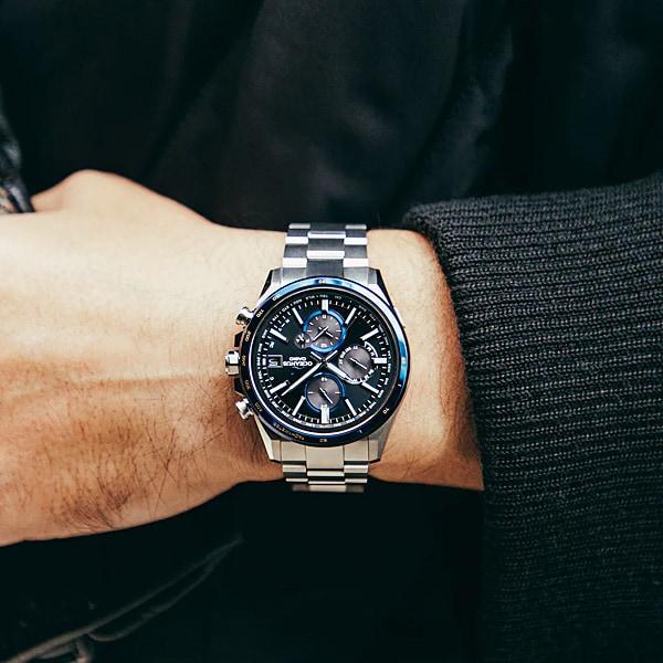 Casio Мужские часы OCEANUS OCW-T4000D-1AJF [OCEANUS CLASSIC LINE] Круглые серебристые титановые