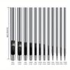 12 /Sets Leather Punching Round Punching Material Punching Hole Opening Diy Manual Leather Goods Punching Tools 0.5-6mm