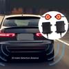 Система обнаружения слепых зон DC12V Предупреждение о смене полосы Движения Датчик заднего хода Датчик помощи при вождении Мониторинг слепых зон