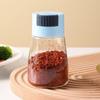 Plastic Metering Salt Bottle Transparent Quantitative Salt Dispenser  Barbecue