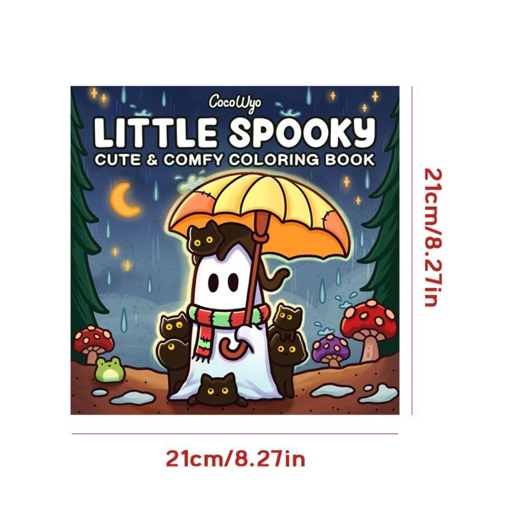Educational Graffiti Painting Book Spooky Cutie Montessori Drawing Toys Doodles Book Gift