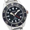 Отличное состояние SEIKO PROSPEX Diver Scuba Solar SBDJ051 Черный черный нержавеющая сталь 200м водозащита V157-0DP0 циферблат, сталь, устойчивые.