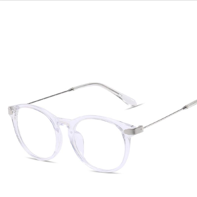 Круглые Готовые Очки для Миопии Женские Мужские Металлические Дужки Близорукие Очки Студенческие Очки с Диоптриями Минус -1.0 -1.5 -2.5 До -6