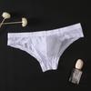 Мужские прозрачные сексуальные трусы Junye Ice Silk с низкой талией и дышащим U-образным дизайном