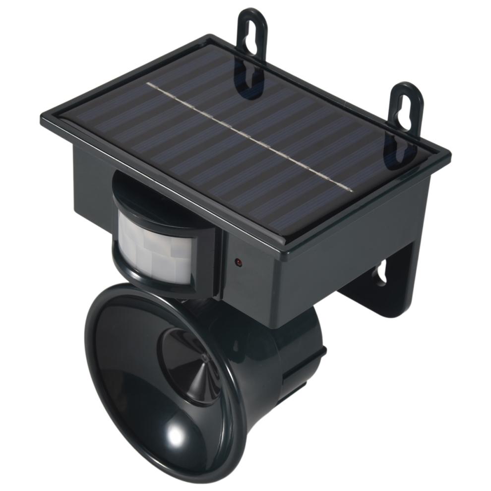 Ultrasonic PIR Outdoor Solar Animal Bird Dog Repeller Repellent Scarer