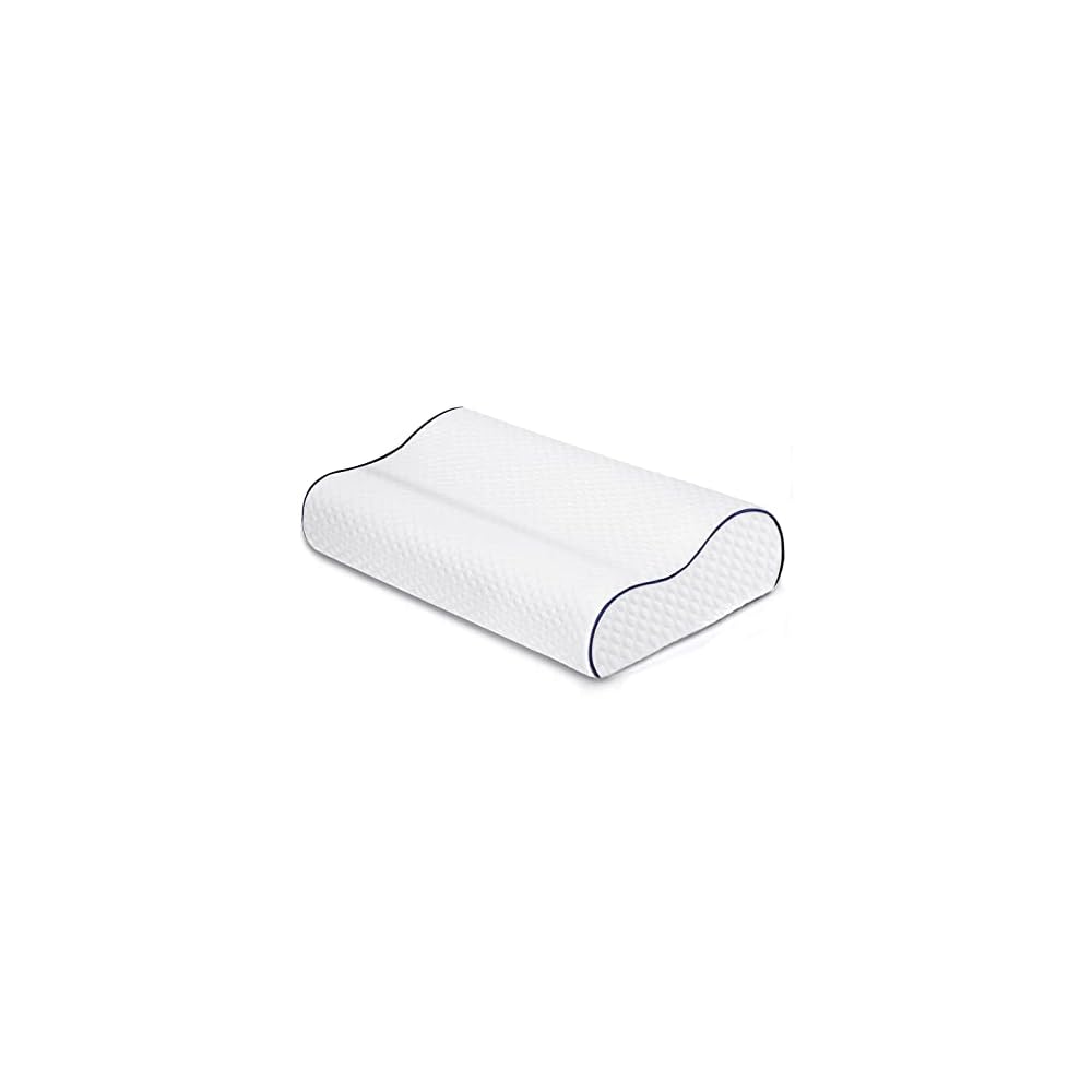 Fityou Memory Foam Pillow for Comfortable Sleep, 2-Stage Height Adjustment, Breathable, Washable