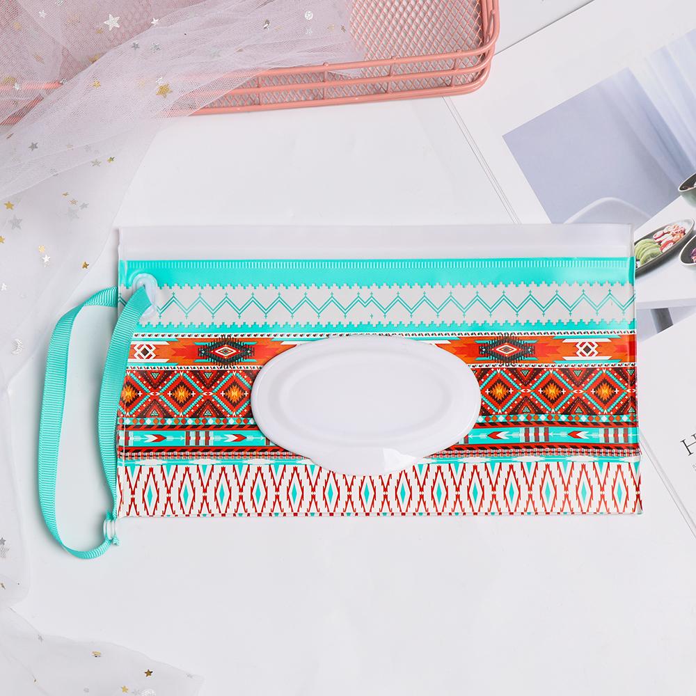 Детский футляр для переноски с откидной крышкой Коробка для салфеток Сумка для влажных салфеток Косметичка Аксессуары для коляски