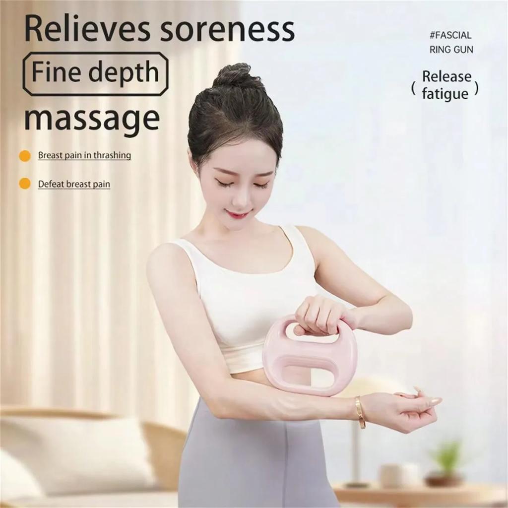 Массажер для фасций Профессиональный вибрационный аппарат для сжигания жира Кольцо для йоги Пистолет для фасций Фитнес-оборудование Массажер для мышц