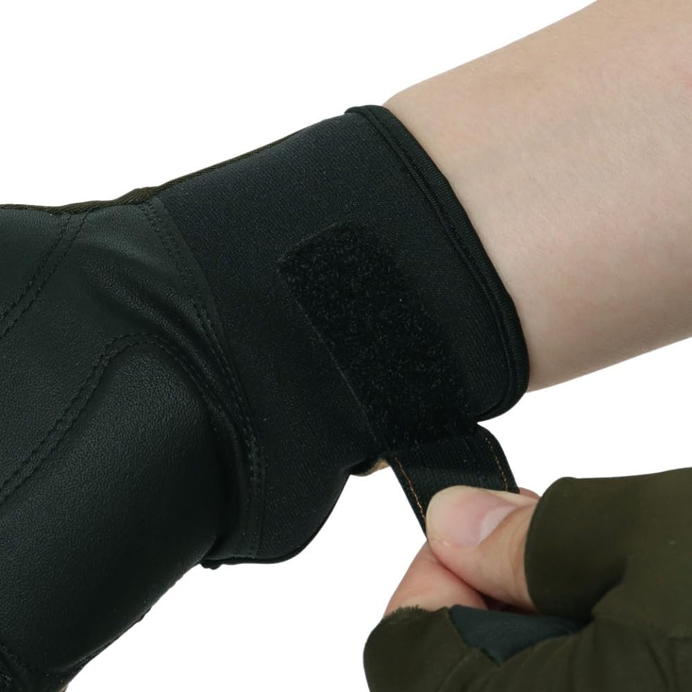Velcro Short Gloves V2 Olive