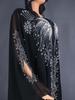 Plus Size Women's European & American Long Dress Abaya 8869