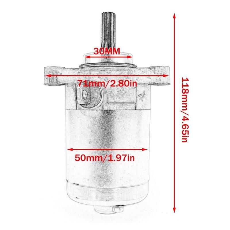 Стартер 54P-H1890-02 B7A-H1890-00 54S-H1890-03 Для Yamaha GPD125 GPD150 N-MAX LTS125 MW125 MWS125 MWS150 Tricity 125 150