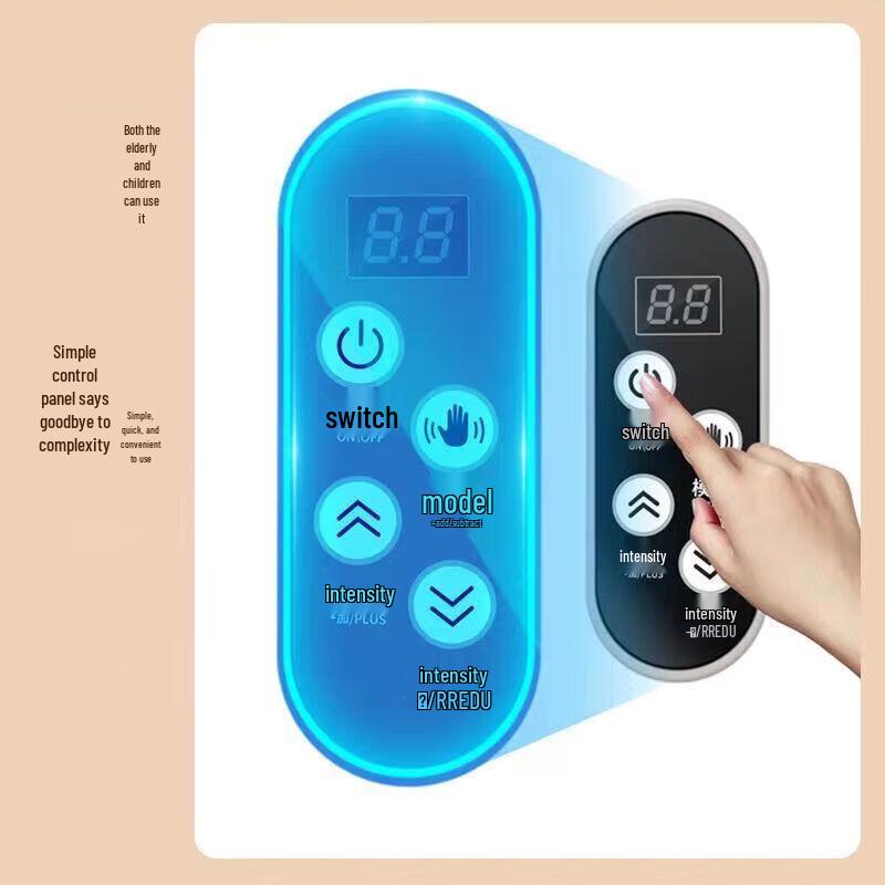 AUX Neck and Shoulder Massager Shawl CN plug (adapter included)