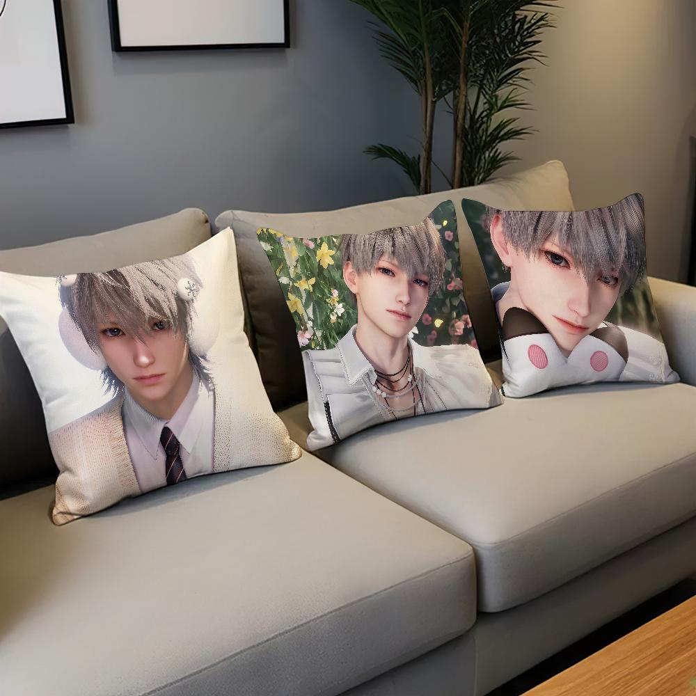 Игра Любовь и Глубокий космос Ксавье милый уютный мягкий Чехол для подушки для дивана, гостиной, домашнего офиса, декор, защитные чехлы
