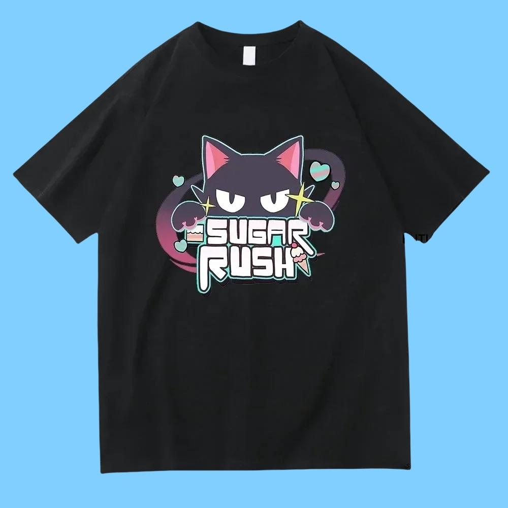 Black Cat Sugar Rush Graphic T-Shirt