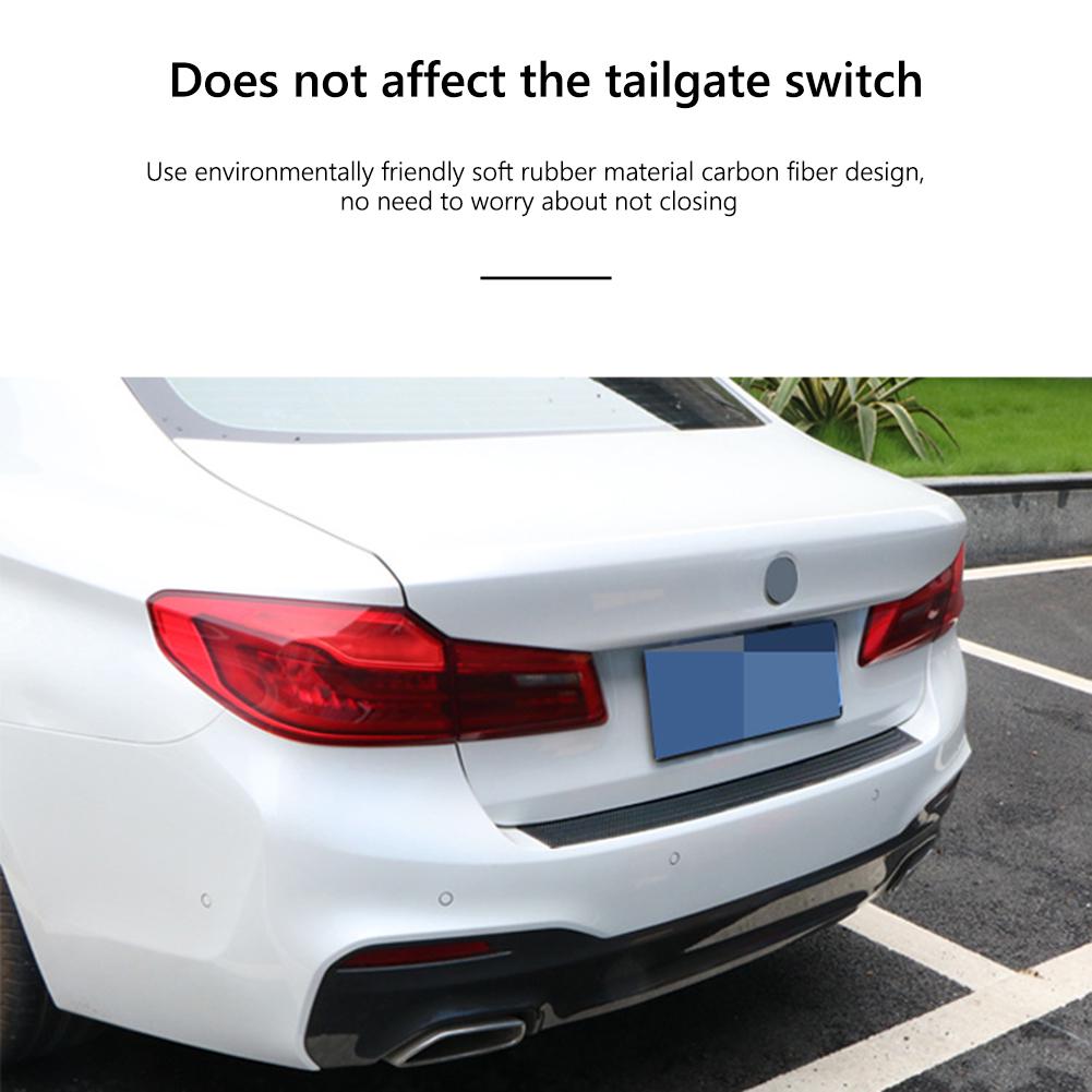 VODOOL универсальная защитная пластина багажника автомобиля, наклейка на задний бампер, защитная полоса, накладка, защитные молдинги для автомобиля