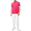 Polo Ralph Lauren SS22 Solid Pique Вышитая рубашка поло с коротким рукавом Мужские топы Розовый 710782592-007