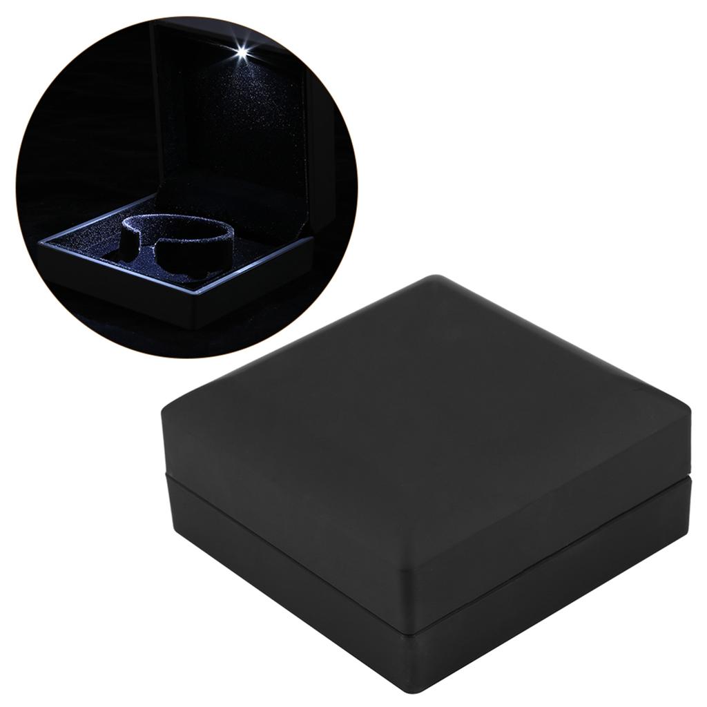 LED Lighted Bracelet & Bangle Wedding Jewelry Display Case Gift Storage Box (Bracelet Box)