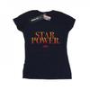 Womens/Ladies Captain Marvel Star Power Cotton T-Shirt