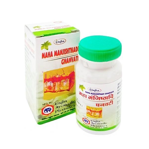Maha Manjishthadi Ghanwati (200 Tab), Maha Manjishthadi Ghanvati, Unjha