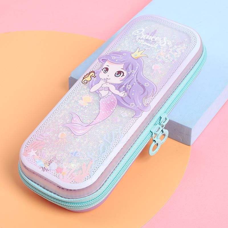 Умный пенал из термополиуретана с рисунком из мультфильма «Зыбучие пески» для студентов 