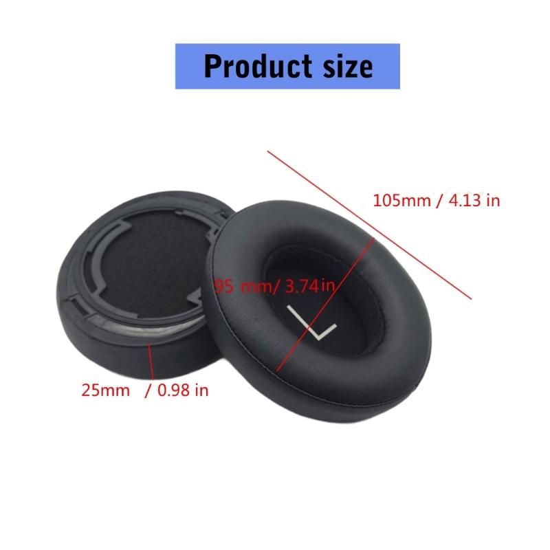 Pair Of Replacement Ear Cushions Earpads For AONIC50 And SRH1540 Models Over Ear Headphones Compatible Earpad Set