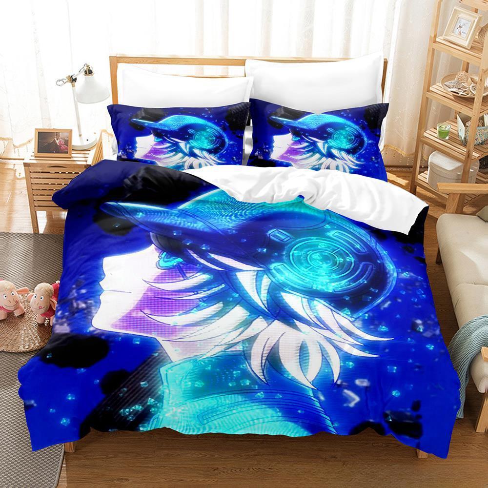 Новый комплект постельного белья Akudama Drive, односпальная кровать, двуспальная кровать размера «king-size», комплект постельного белья для взрослых и детей, комплект простыней с 3D-аниме