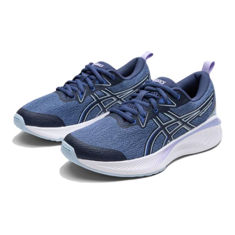 Asics Gel-Cumulus 25 Громово-синий Светло-голубой (GS) Детские кроссовки 1014A312-401