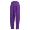 Womens Elastic Loose Casual Cotton Soft Yoga Sports Dance  Pants