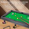 1 комплект мини-бильярдных столов для игр в помещении, портативный имитационный бильярдный стол, игрушка для детей, взрослых, семейных вечеринок, интерактивная мини-настольная игра в снукер