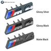 For BMW X6 3D ABS Car Front Grille Badge Emblem Buckle For BMW M Logo M2 M3 M4 M5 M6 F48 G01 E84 E83 F39 F10 F30 Car Styling Accessories