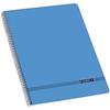 A4 Notebook - ENRI - Blue - 10 Units - Format 21x29.7 Cm - Mixed