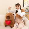 PP Cotton Capibara Anime Fluffty Toy Wing Capybara Plush Doll Cute Capybara Plush Toy Christmas
