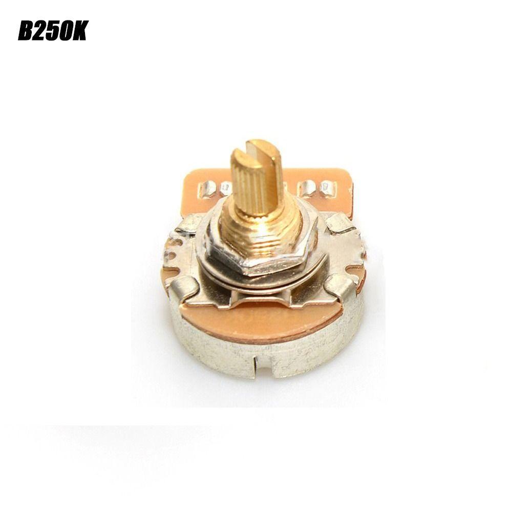 Ручка настройки баса, медный стержень, потенциометр, короткий стержень, гитарные потенциометры, латунь, 3/8" с резьбой