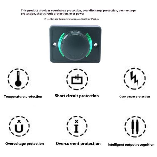 Двойное USB гнездо для автомобильного зарядного устройства 3.1A Розетка питания Двухпортовый адаптер для быстрой автомобильной зарядки со светодиодным индикатором 12В-24В Станция быстрой зарядки для телефонов, планшетов