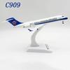 Литой металлический самолет 24 см C909 Airways ARJ-21 China Southern Модель самолета с подставкой и колесами Украшение для дома Подарок