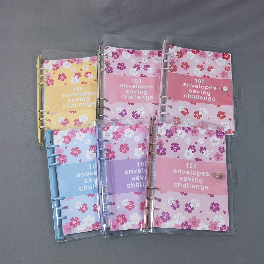 100 Envelope 100 Envelope Savings Challenge A5 Budget Binders Set Couple Money Savings