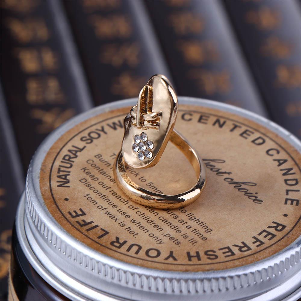 Элегантность, новые модные свадебные украшения, кольцо на кончик пальца, дизайн со стразами в виде стрекозы