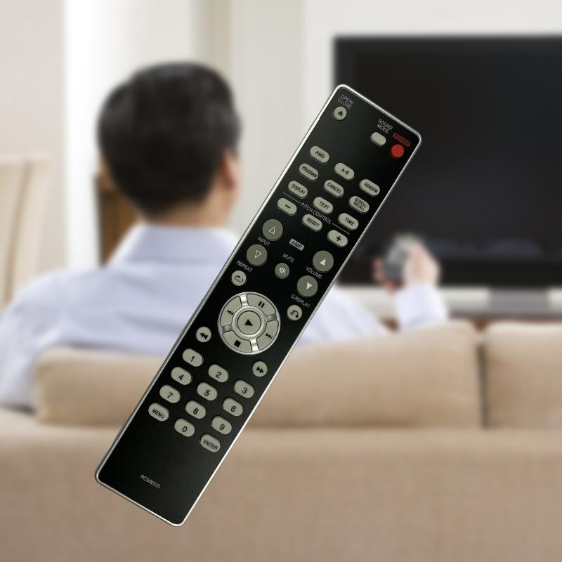 Универсальные Пульты Дистанционного Управления для AV-ресиверов RC002CD, Plug and Play, Пластиковый Корпус
