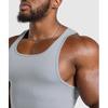 Gymshark Рубашка Ribbed Tank 3pk Denim Grey Pebble Grey Lifestyle Brown A5a2e Gdcd