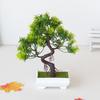 Искусственный бонсай?Атмосферостойкий?Реалистично?Пластик?Комнатное растение с имитацией простого ухода?для дома?